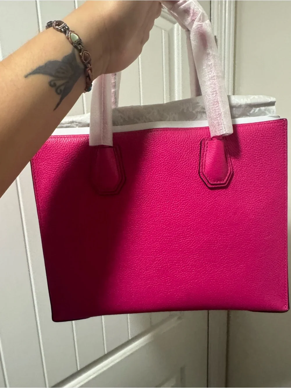 NWT Michael Kors Fushia Tote Bag - Kors Studio